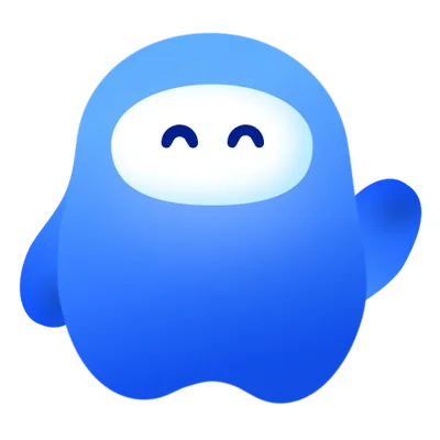 スマホの前で手を上げるBloo